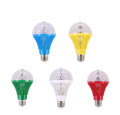 Decoration Rotating Crystal Magic Ball LED Stage Bulb RGB Color Rotating DJ Party Effect Lamp Decoration. 