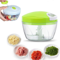 Manual Pull Rope Food Vegetable Blender Chopper. 