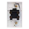 45A DP Switch Heavy Duty Double Pole Switch White (3*5). 