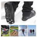 2Pcs 8 Teeth Ice Gripper Spike for Shoes Winter Outdoor Anti-Slip Hiking Mountain Climbing Crampons Anti-slip Shoe Covers. 