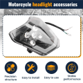 NAMUNY 3X Dirt Bike LED Headlight for Pit Bike ATV TC FE TE EXC XCW SXF SX 125 250 300 350 450 500 530. 