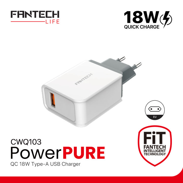 Fantech Charger Adapter CWQ103 1P 18W