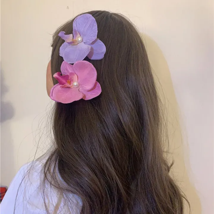 Spunky%20Add-ons%201PC%20Pearl%20Flower%20Hair%20Clip%20Cute%20Cloth%20Butterfly%20Orchid%20Orchid%20Flower%20Hairpin%20Side%20Clip%20-%20Image%206