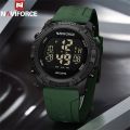 Naviforce NF7104 Sports Casual Digital Display Silicon Strap Watch For Men. 