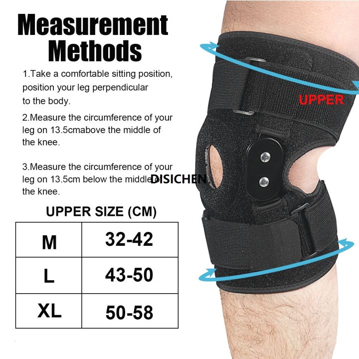 DISICHEN%201PC%20Adjustable%20Hinged%20Knee%20Brace%20Knee%20Support%20Wrap%20for%20Meniscus%20Tear%20Patellar%20Tendon%20Support,%20Pain%20Relief%20Strains,%20Sprains%20etc.%20Affordable%20-%20Image%202