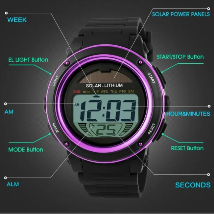 SKMEI%201096%20Small%20Dial%20Solar%20Powered%20Digital%20Chronograph%20Sporty%20Watch%20-%20Purple%20-%20Image%205