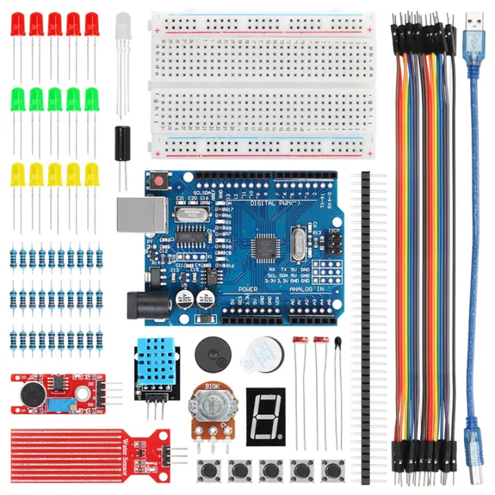 Computer Programme Kit Basic Kit for R3 Programming DIY Electronics Educational Learning Kit ...