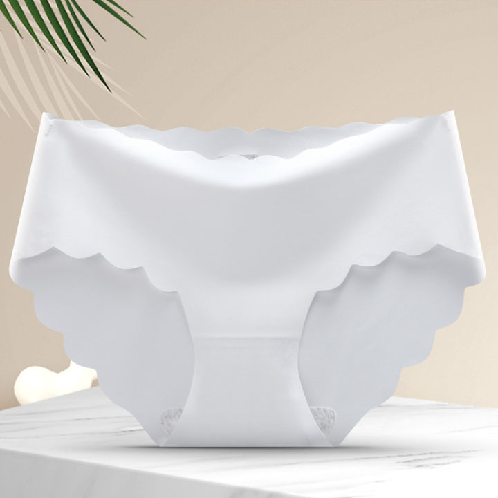 ZoraLink%20Ice%20silk%20seamless%20one-piece%20underwear%20women's%20comfortable%20mid-waist%20pure%20cotton%20bottom%20crotch%20girls%20briefs%20-%20Image%204