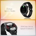 boAt Smart Watch ENIGMA RADIANT | Premium Round Dial Smartwatch | 1.43" AMOLED Display | AI Voice Assistant | Bluetooth Calling | Health & Wellness. 