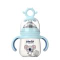 Aiwibi BPA-FREE Baby Feeding Bottle with Flexible Straw Design Allow 360° Drinking 180ml. 