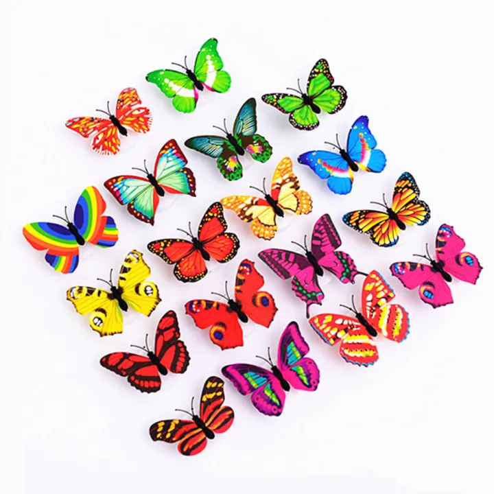 Colorful%20LED%20Night%20Light%203d%20Simulation%20Butterfly%20Wall%20Stickers%20Home%20Party%20Decor%20-%20Image%203