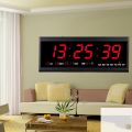 LED Digital Calendar JH3615 Digital LED Wall Clock, Length 36 cm with Calendar and Temperature Display. 