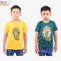 Binay Embroidery Printed 2 Pcs Combo set T-Shirt For Child - Fashion | For Boys And Girls | Printed T-Shirts |. 