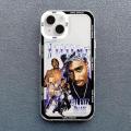 Rapper 2pac Singer Tupac Phone Case for Iphone 11 12 Mini 13 15 Pro Max 16 14 7 8 Plus X XS XR Soft Shockproof Back Cover Funda. 