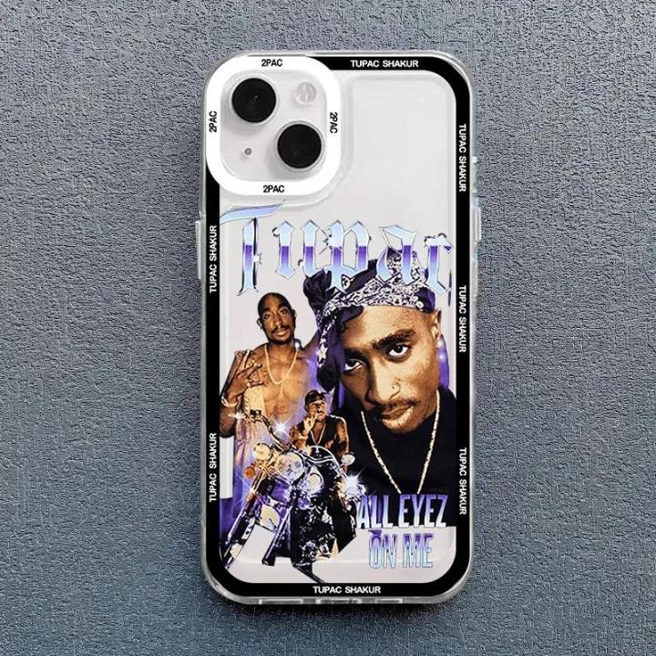 Rapper%202pac%20Singer%20Tupac%20Phone%20Case%20for%20Iphone%2011%2012%20Mini%2013%2015%20Pro%20Max%2016%2014%207%208%20Plus%20X%20XS%20XR%20Soft%20Shockproof%20Back%20Cover%20Funda%20-%20Image%205