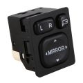JINMY 2X New Door Mirror Folding Switch Fit for Vios 84872-52040. 