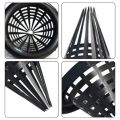 1Pc Plastic DIY Fishing Cage Cover Basket Outdoor Eel Cage Trap Fishing Net Tapered Monopterus Albus Loach Lid Fishing Tool. 