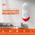 (GGBR) WIFI Temperature and Humidity Sensor Furnishing Temperature and Humidity Detector Intelligent Temperature Humidity Alarm. 