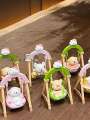 [Haler] Line Art Happy Puppy Swing Blind Box Peripheral Desktop Ornament Girls Birthday Gift for Best Friend. 