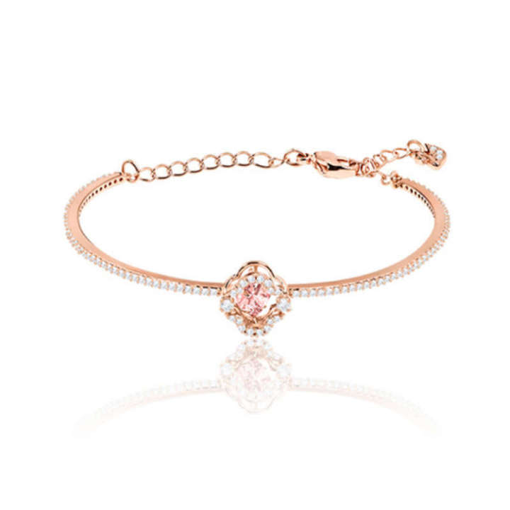 Shijia%20Classic%20Beating%20Heart%20Heart-shaped%20Flower%20Pink%20Four-leaf%20Clover%20Necklace%20Womens%20fashion%20casual%20Earrings%20Bracelet%20Set%20-%20Image%208