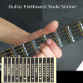 Guitar Fretboard Notes Map Labels Stickers Fingerboard for 6 String Acoustic. 
