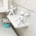 Set Of 2  Self Adhesive Multipurpose Bathroom ,Toilet, Office Shelf Stand Holder Rack Storage Box. 