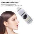 75ml Gray Hair Coverage Spray Temporary Hair Color Spray Hair Dye Lasting Instant Effect Hairdressing Hair Styling Accessories. 