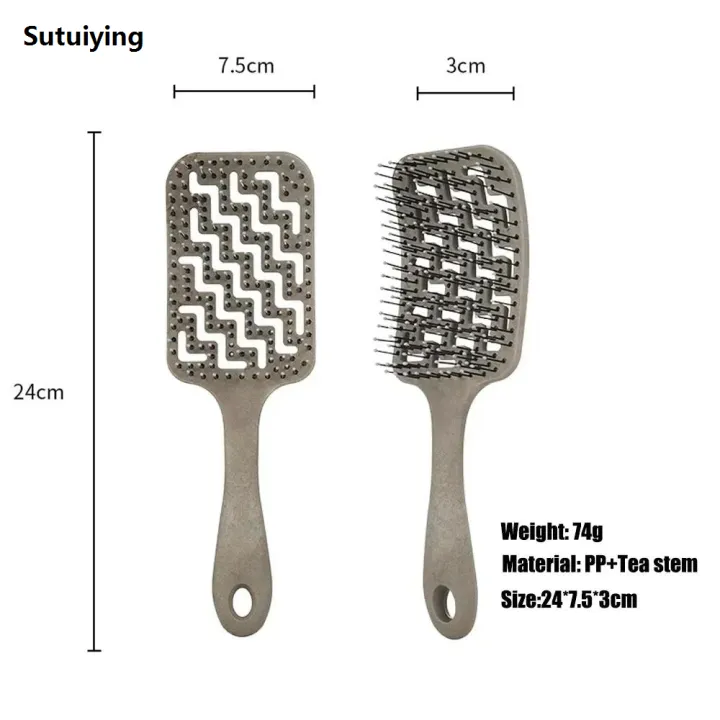 Sutuiying%201PCS%20Detangling%20Hairbrush%20Anti-static%20Massage%20Combs%20Degradable%20High%20Quality%20Hollow%20Massage%20Hair%20Comb%20Wet%20Dry%20Dual%20Purpose%20HairBrush%20-%20Image%205