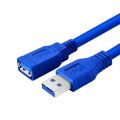 USB Male To Female Extension Data Flat Cable. 
