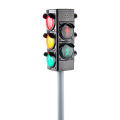 Traffic Light Toy Height Adjustable Kids Toy Educational Sound Flashing Traffic Light Model for Home. 