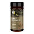 MuscleBlaze Shilajit Pro Gold 60 Capsules with 500mg Shilajit Fortified with 24 Carat Gold Ashwagandha & Gokshura, For Strength Stamina & Recovery. 