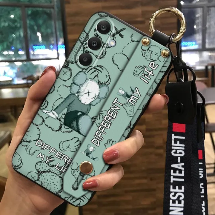 Phone%20Holder%20Lanyard%20Phone%20Case%20For%20Samsung%20Galaxy%20A16%205G/SM-166P/E%20Dirt-resistant%20Soft%20case%20Wristband%20Shockproof%20ring%20-%20Image%2010