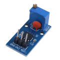 Chip unstable NE 555 frequency pulse generator module. 