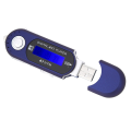 MP3 Player MP3 USB Player with Earphone 8GB, Portable with LCD Screen for Walking Running (Blue). 
