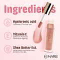MARS Candylicious Colored Lip Gloss for Women | Hydrating & High Shine | Lightweight Weight | Non-Sticky | Enriched with Vitamin-E, Hyaluronic Acid & Avocado Ester 4.0ml 11-Toffee Twirl Glossy. 