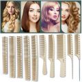 Men Women Hairdressing Salon Ruler Comb Barber Comb Clear Scale Styling Combs Laser. 