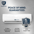 German Tech 1 Ton Smart Inverter AC GT | 1Ton Inverter AC| Hot and Cold Air Conditioner for Room Office |German Technology | 5 Star Energy Saving | 100% Copper Pipe | Golden Fin Protection | 5 Years Compressor Warranty | Smart Wifi AC| Nova Hub. 