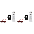 ARELENE 2X ATMS1603 Tuya Single Phase WiFi Smart Energy Meter 100-230V Din Rail Precisely Measuring Voltmeter Ammeter Power. 