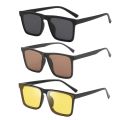 Glasses ladies glasses decoration summer square frame hot selling punk sunglasses simple street photo sun protection black sunglasses men. 