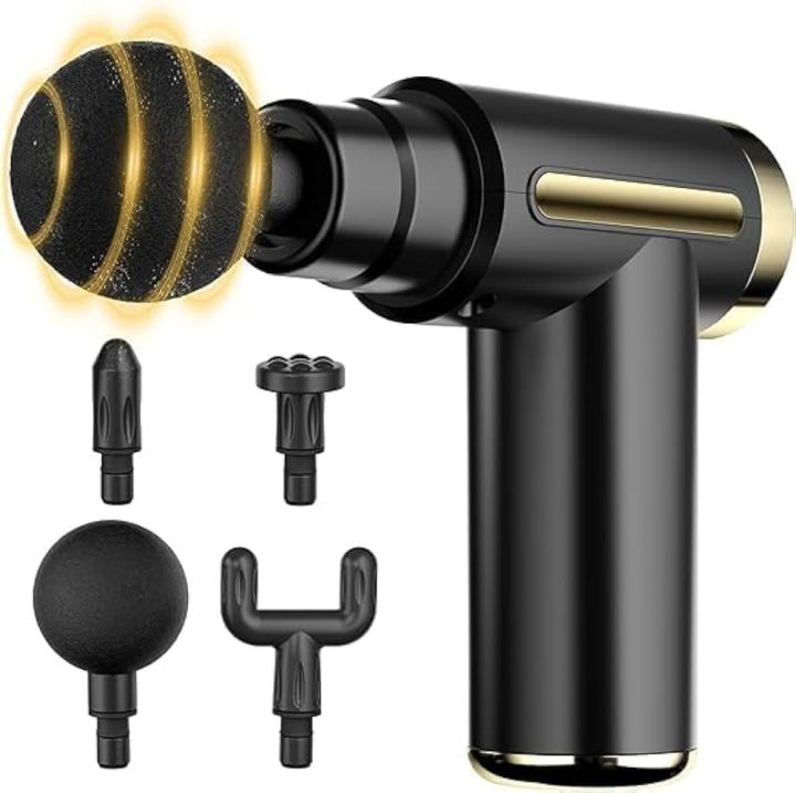 Mini Massage Gun – Deep Tissue Handheld Massager for Full Body Pain ...
