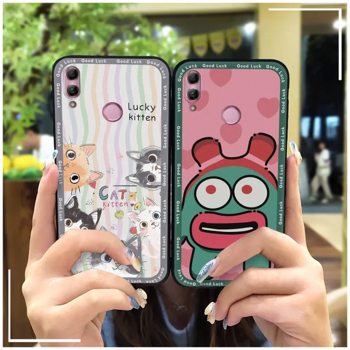 Mobile%20Case%20Anti-dust%20Phone%20Case%20For%20Huawei%20Honor%2010%20Lite/P%20SMART%202019%20Phone%20Protector%20Cute%20Shockproof%20Graffiti%20Cover%20-%20Image%205