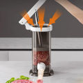 Homemade Sausage Maker With Stuffing Pipe Manual Fast Meat Stuffer Filling Machine Large Capacity Heavy Duty Kitchen Tools YUMAN. 