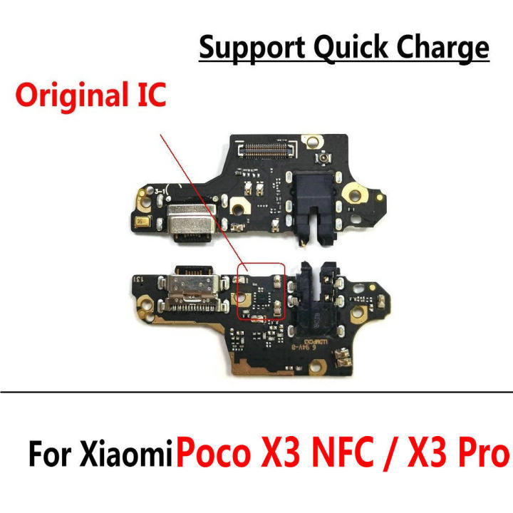 USB%20Board%20Charger%20Charging%20Dock%20Port%20Connector%20Flex%20Cable%20For%20Xiaomi%20POCO%20X3%20NFC%20Pro%20Mainboard%20Main%20Board%20Flex%20-%20Image%202
