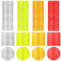 120 Pcs Night Visibility Trailer Reflective Tape Reflector Tape Waterproof for Bikes Clothing Helmet. 