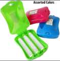 Handheld Carpet Roller Cleaning Brush With Dust Crumb Collector for Carpets, Car Seats, Table Linen, Sofas 3 Line Roller Color May Varry. 