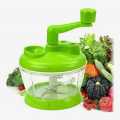 Hand Crank Food Processor/Manual Food Chopper/Meat Grinder/Vegetable Di. 
