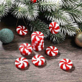 NAMUNY 200Pcs Christmas Cane Christmas Tree Hanging Ornaments for Holiday Decoration Favors 25mm. 