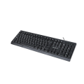 HAVIT KB376 | USB Keyboard | English Font | Multimedia Keyboard | Office Keyboard | With NumberPad | Basic Keyboard | Black. 
