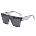 Difutagui 2025 New New Fashion Square Sunglasses For Women Men Oversized Frame Hot Selling With D Luxury Brand Disigner 2021 Sun Glasses UV400 Wholesale. 