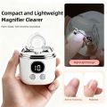 Nail Trimmer with Light Electric Nail Clippers for Infants and Adults Automatic Nail Trimming Tool Nail Repair& Polishing. 